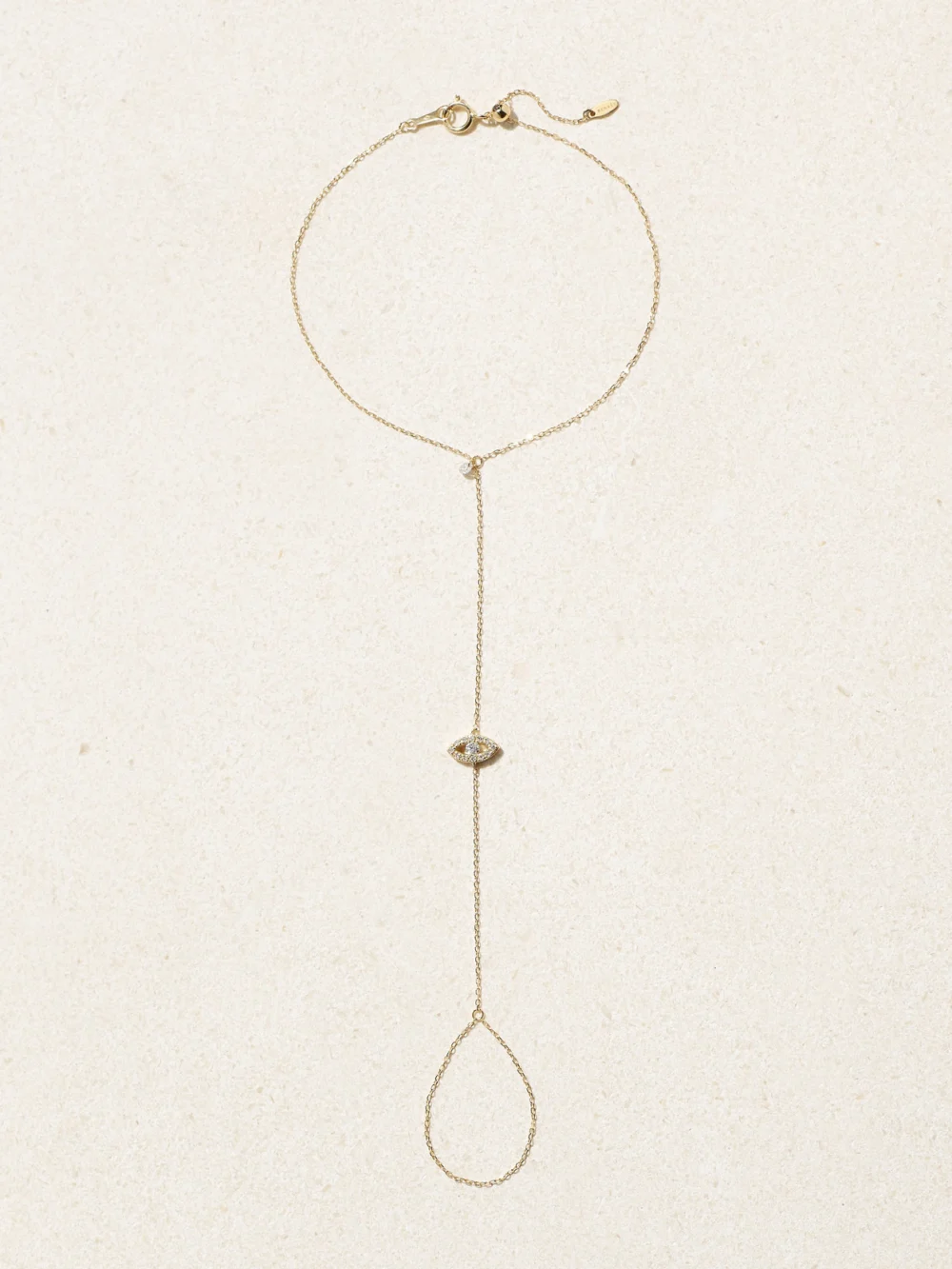 Persée Séléné 18-karat Gold Hand Bracelet