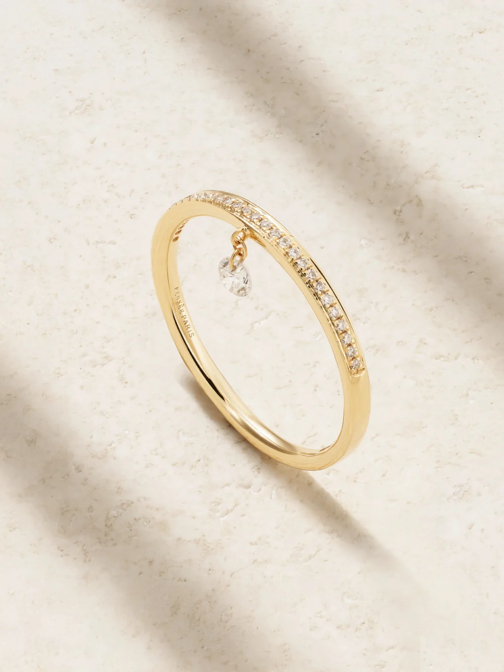 Persée Zéus 18-karat Gold Diamond Ring in 53