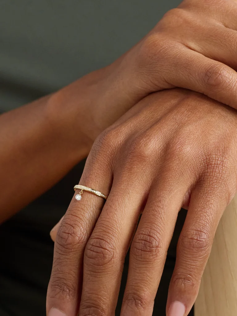 Persée Zéus 18-karat Gold Diamond Ring