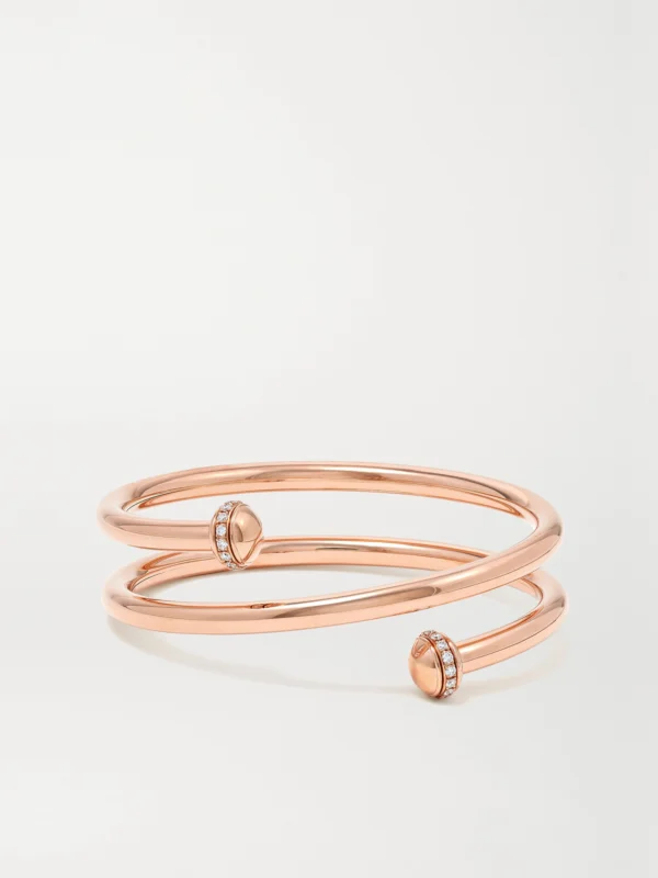 Piaget Possession 18-karat Rose Gold Diamond Bangle