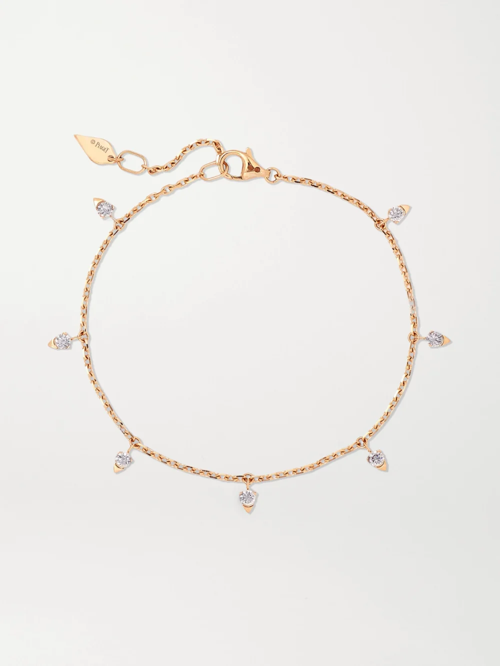 Piaget Sunlight 18-karat Rose Gold Diamond Bracelet