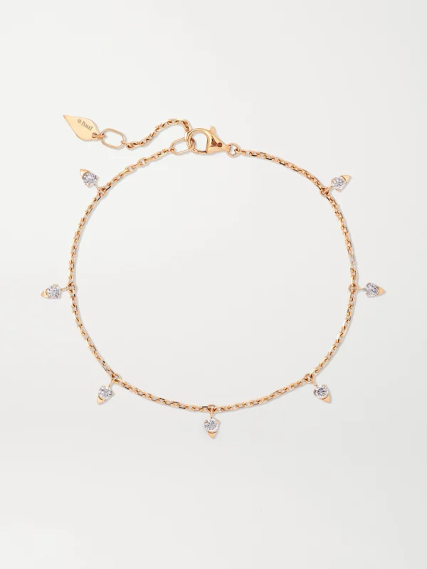 Piaget Sunlight 18-karat Rose Gold Diamond Bracelet