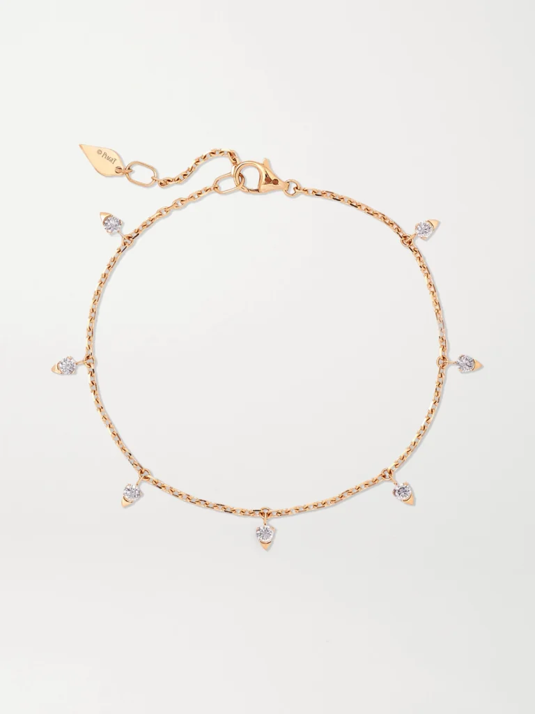 Piaget Sunlight 18-karat Rose Gold Diamond Bracelet