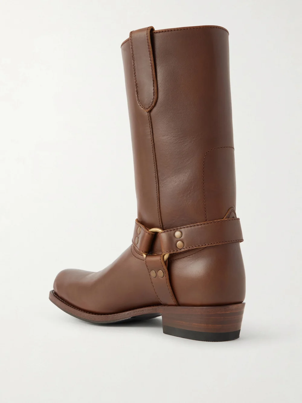Back view of the Polo Ralph Lauren Leather Knee Boots