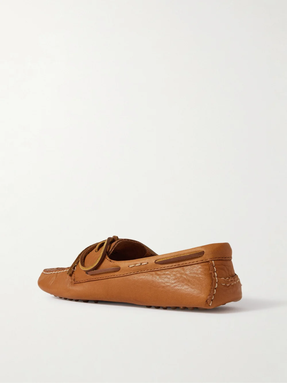 Back view of the Polo Ralph Lauren Leather Loafers