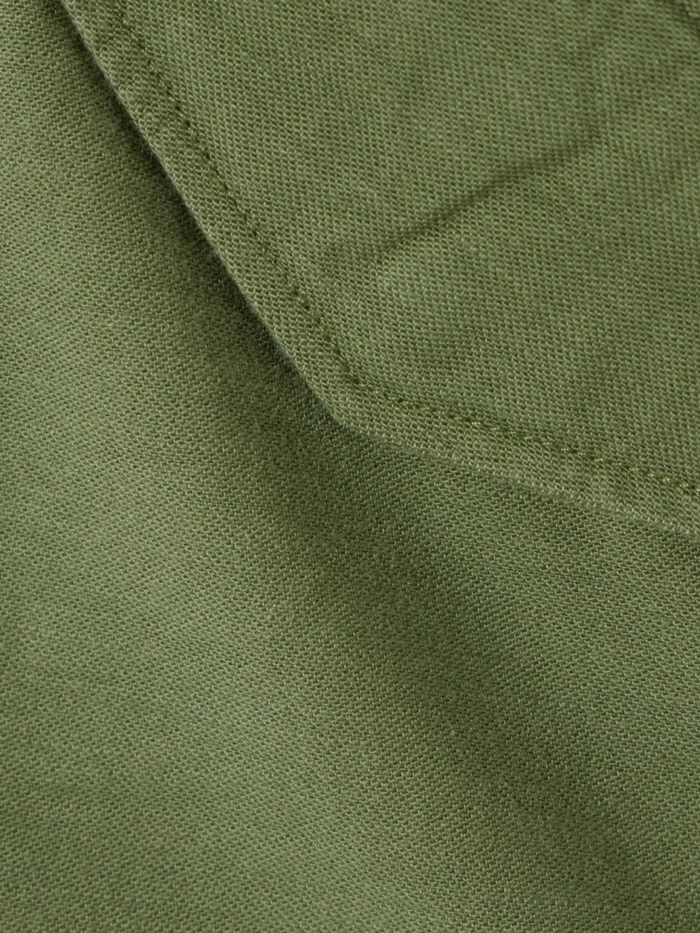 Close-up detail of the R13 Marianne Cotton Shorts