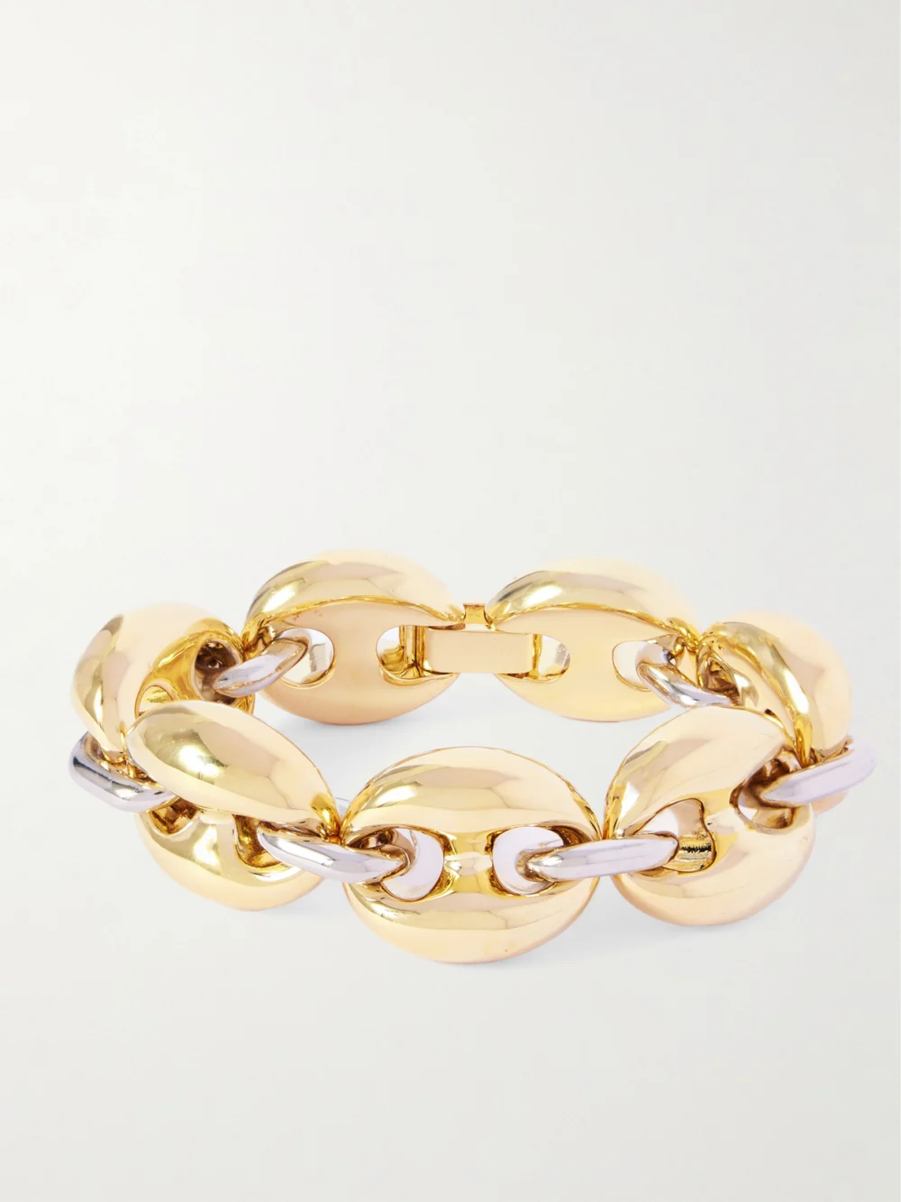 Rabanne Gold- and Silver-tone Bracelet in s