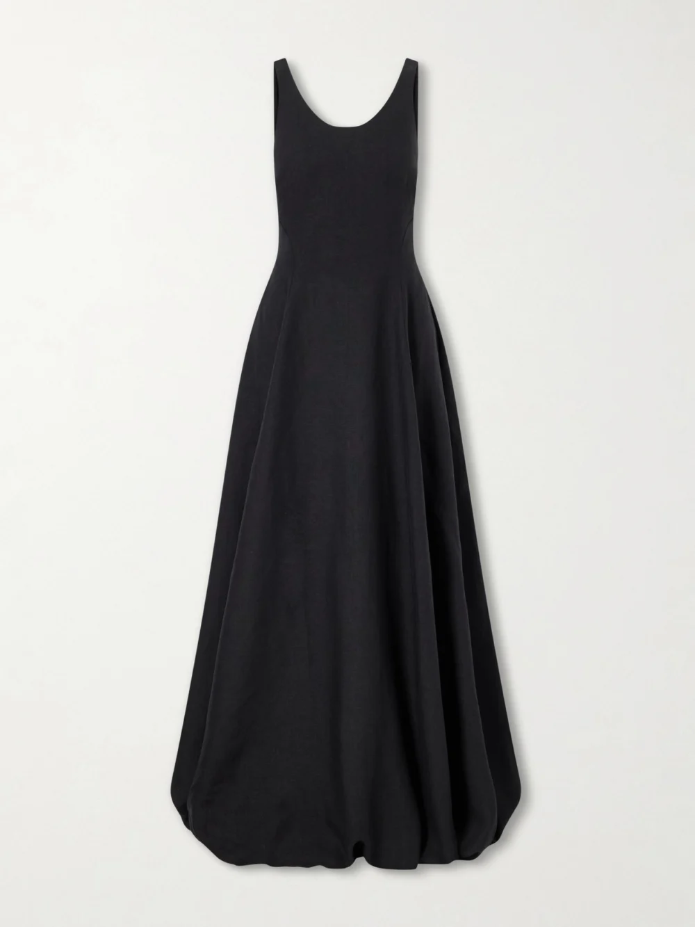 Ralph Lauren Collection Lyndy Linen Maxi Dress in black