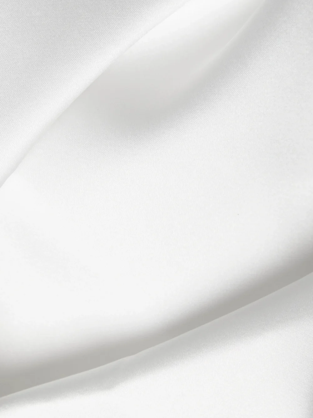 Close-up detail of the Rasario Bow-embellished Satin Midi Dress