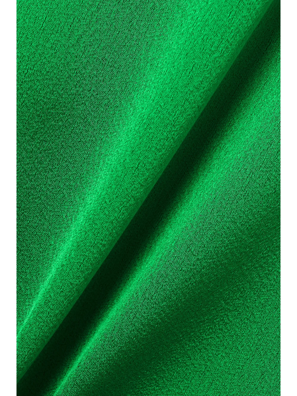 Close-up detail of the Rasario Satin Halterneck Midi Dress
