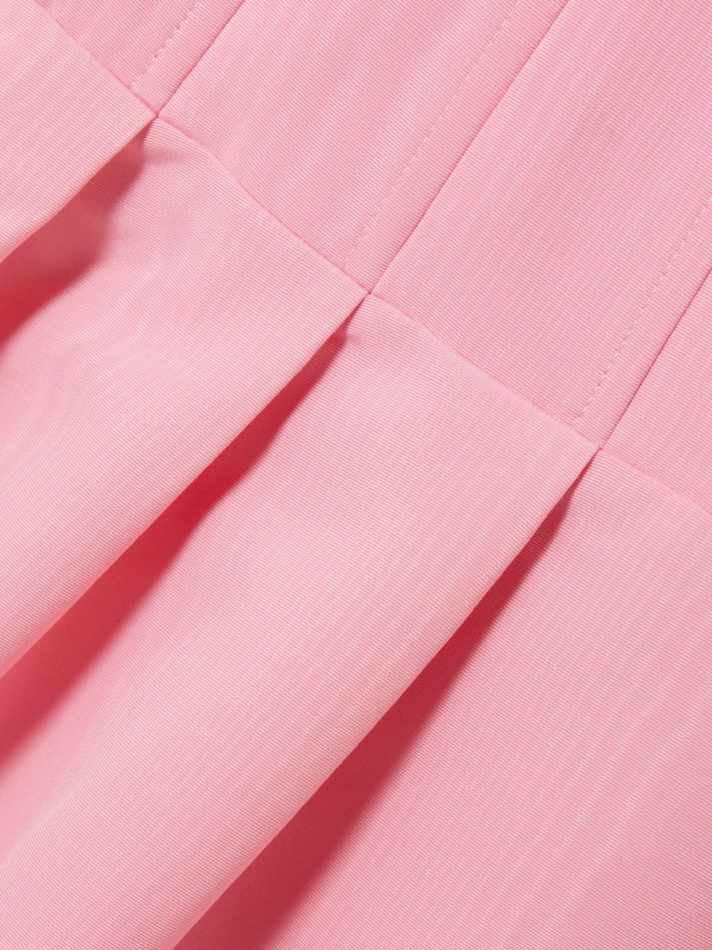 Close-up detail of the Rebecca Vallance Amaro Belted Pleated Taffeta Gown