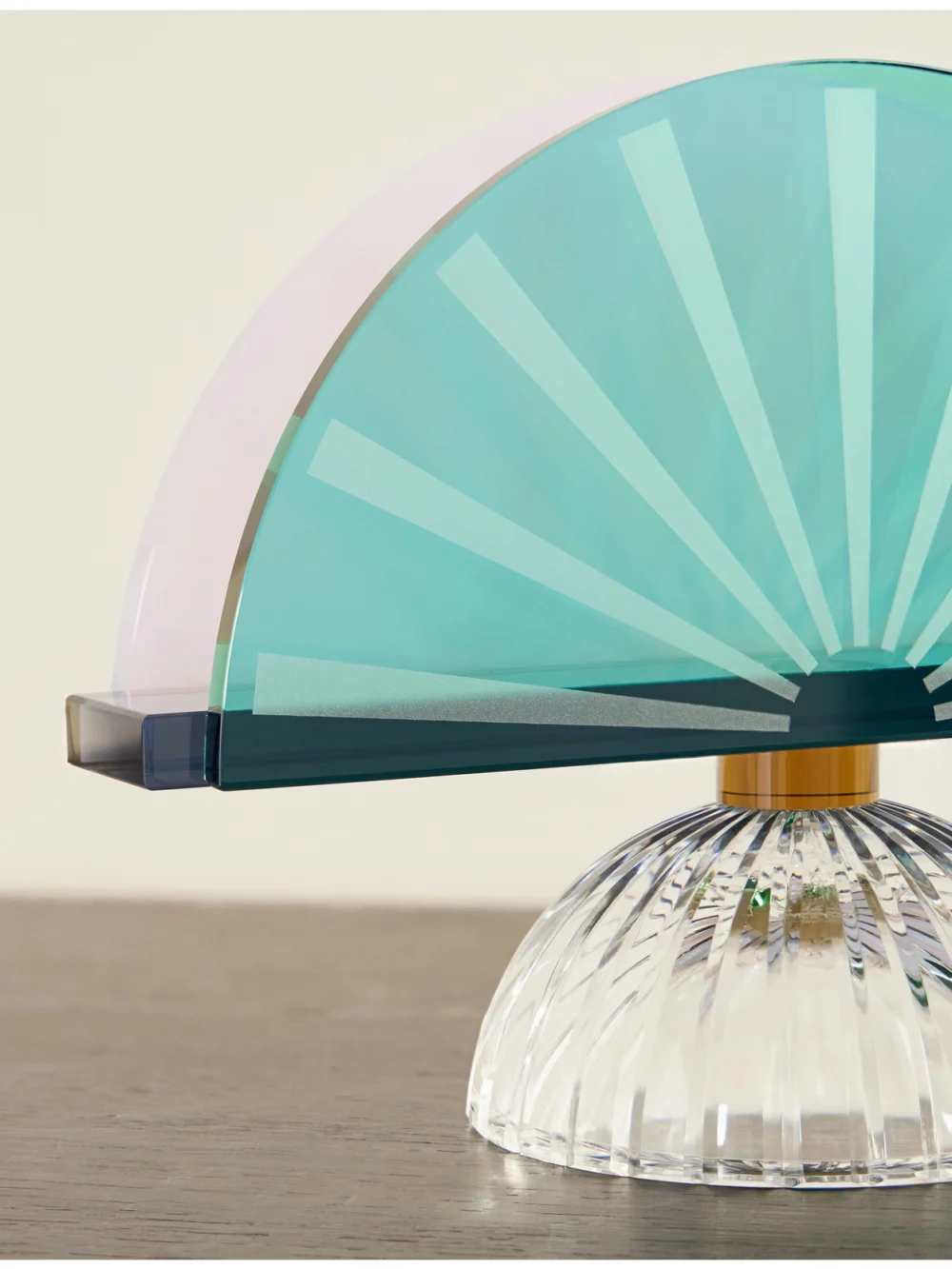 Close-up detail of the Reflections Copenhagen Chloé Crystal Napkin Holder
