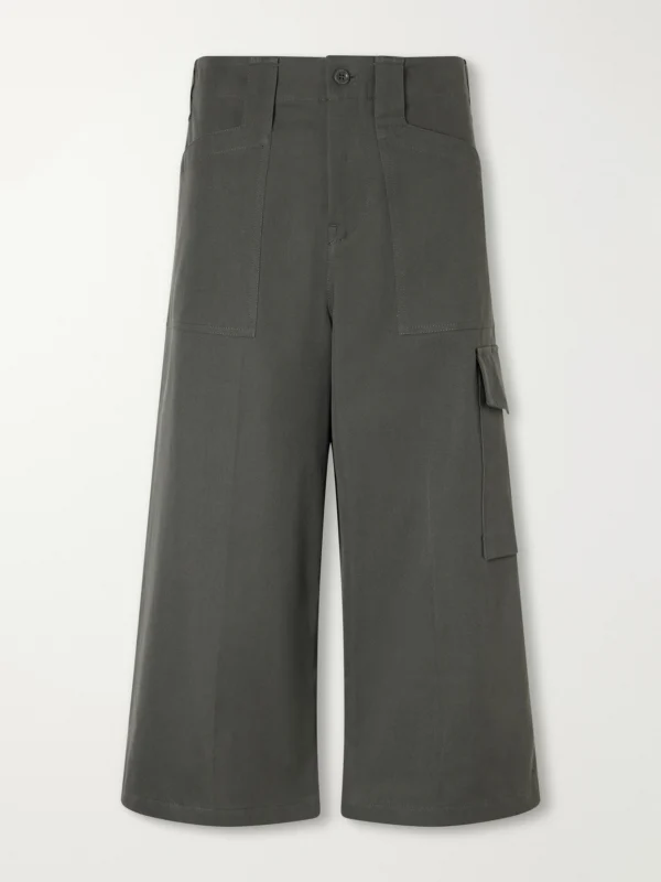 Rier Garment-dyed Cotton-twill Shorts