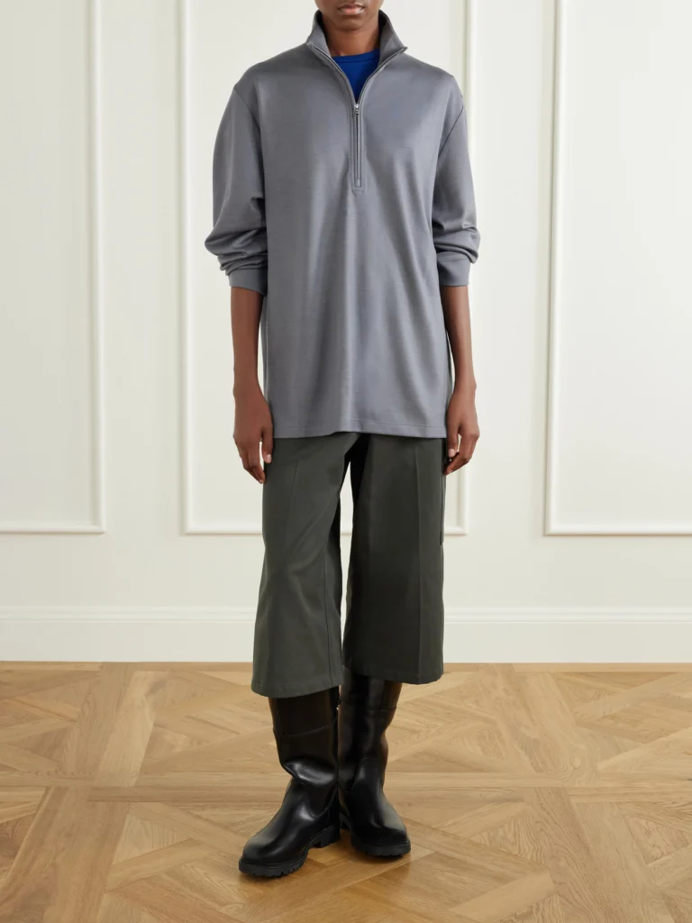 Rier Garment-dyed Cotton-twill Shorts