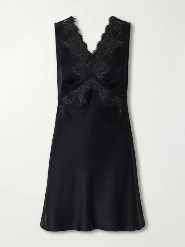 Rixo Rhegan Lace-trimmed Crepe Midi Dress