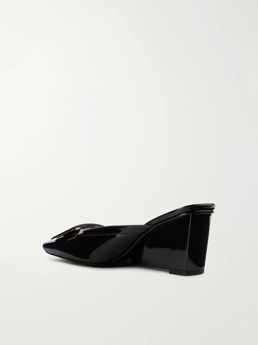 Back view of the Roger Vivier Belle Vivier 60 Leather Pumps