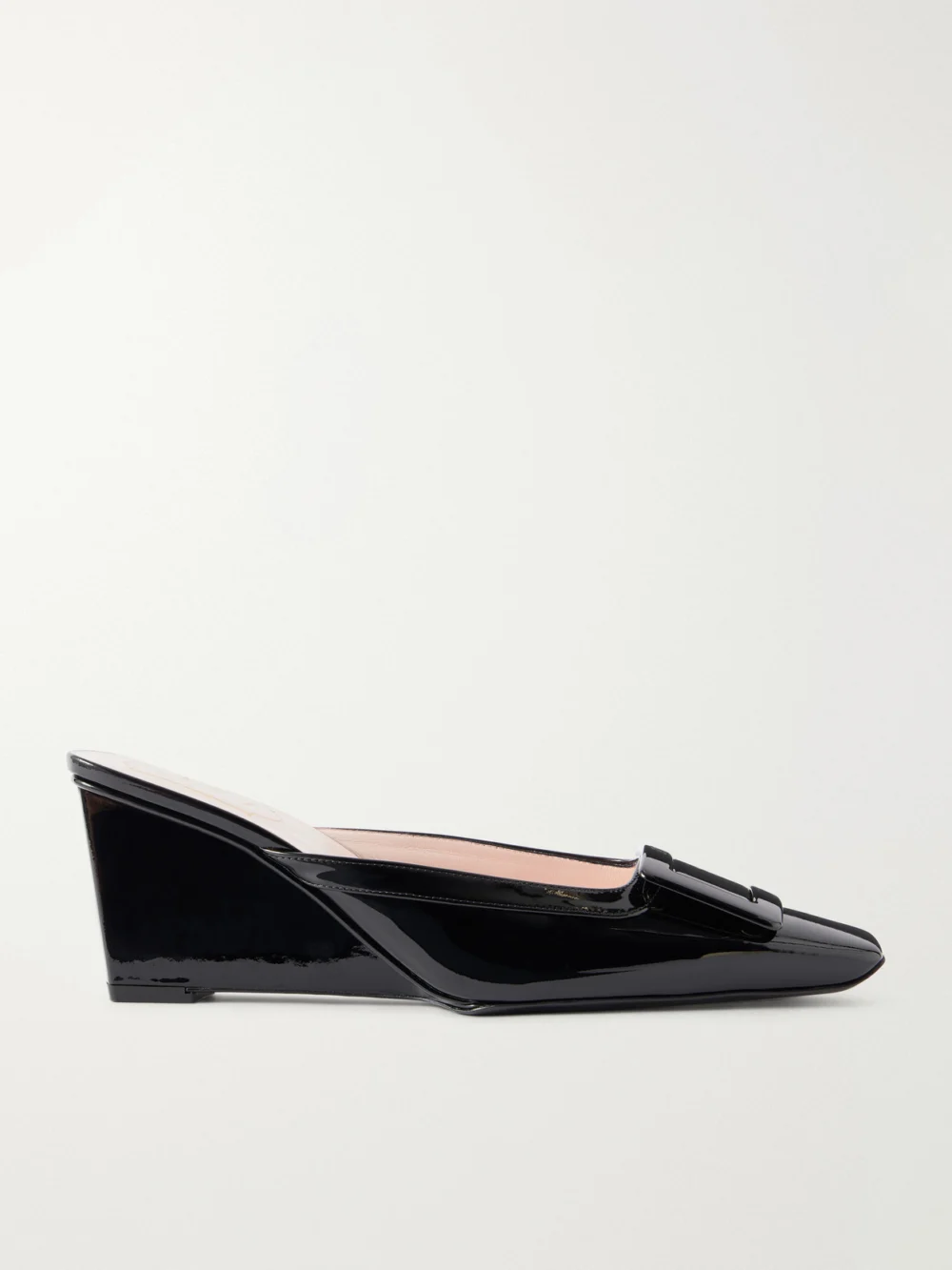 Roger Vivier Belle Vivier 60 Leather Pumps in black