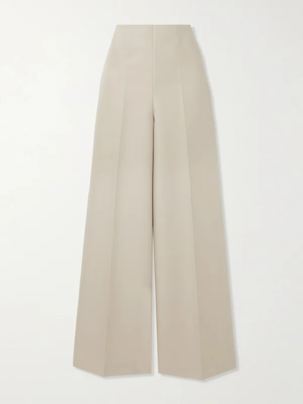 Róhe Cotton-twill Wide-leg Pants