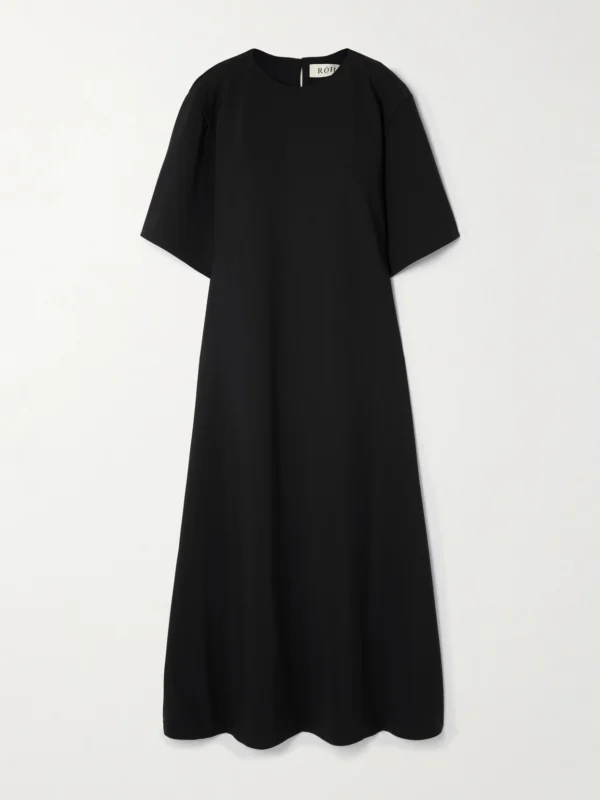 Róhe Recycled Stretch-scuba Maxi Dress