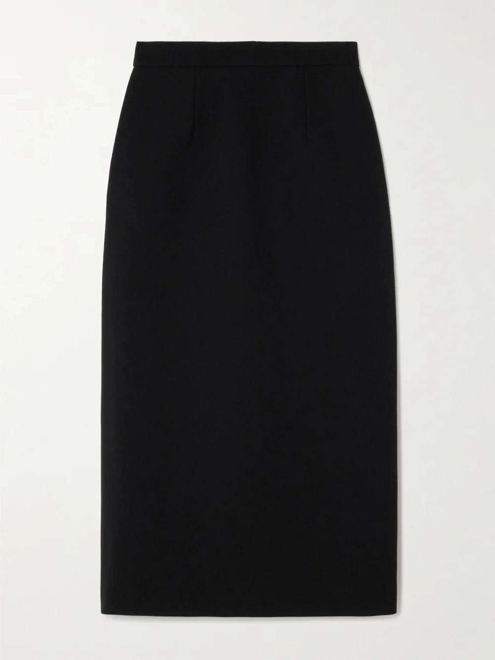 Roksanda Amel Two-tone Crepe Midi Skirt in black