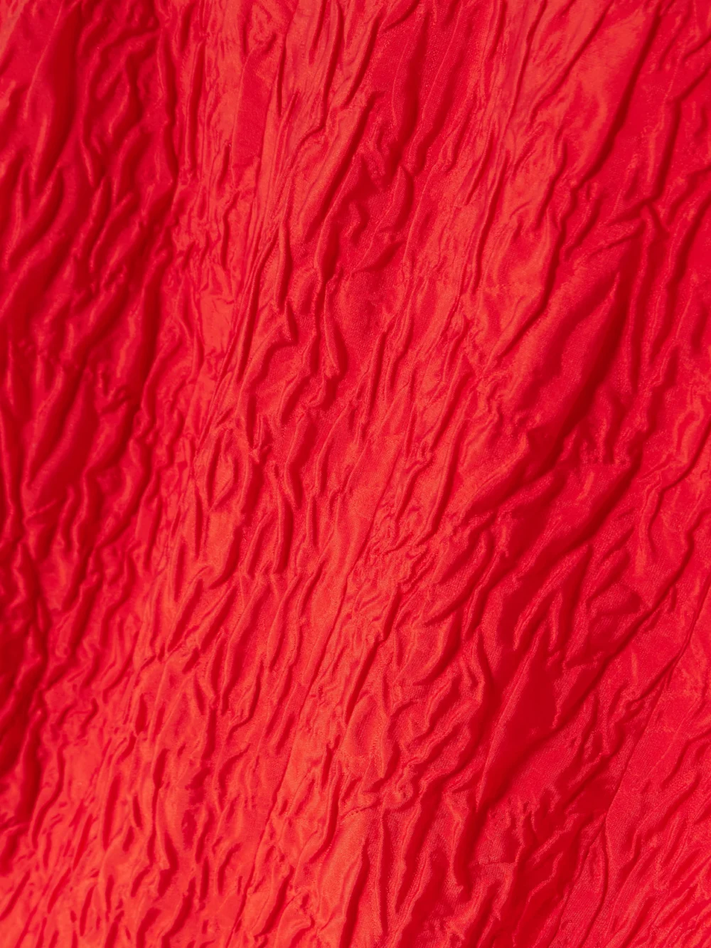 Close-up detail of the Roksanda Eni Cropped Satin-cloqué Top