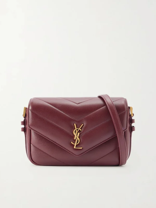 Saint Laurent Loulou Toy Matelassé Leather Shoulder Bag