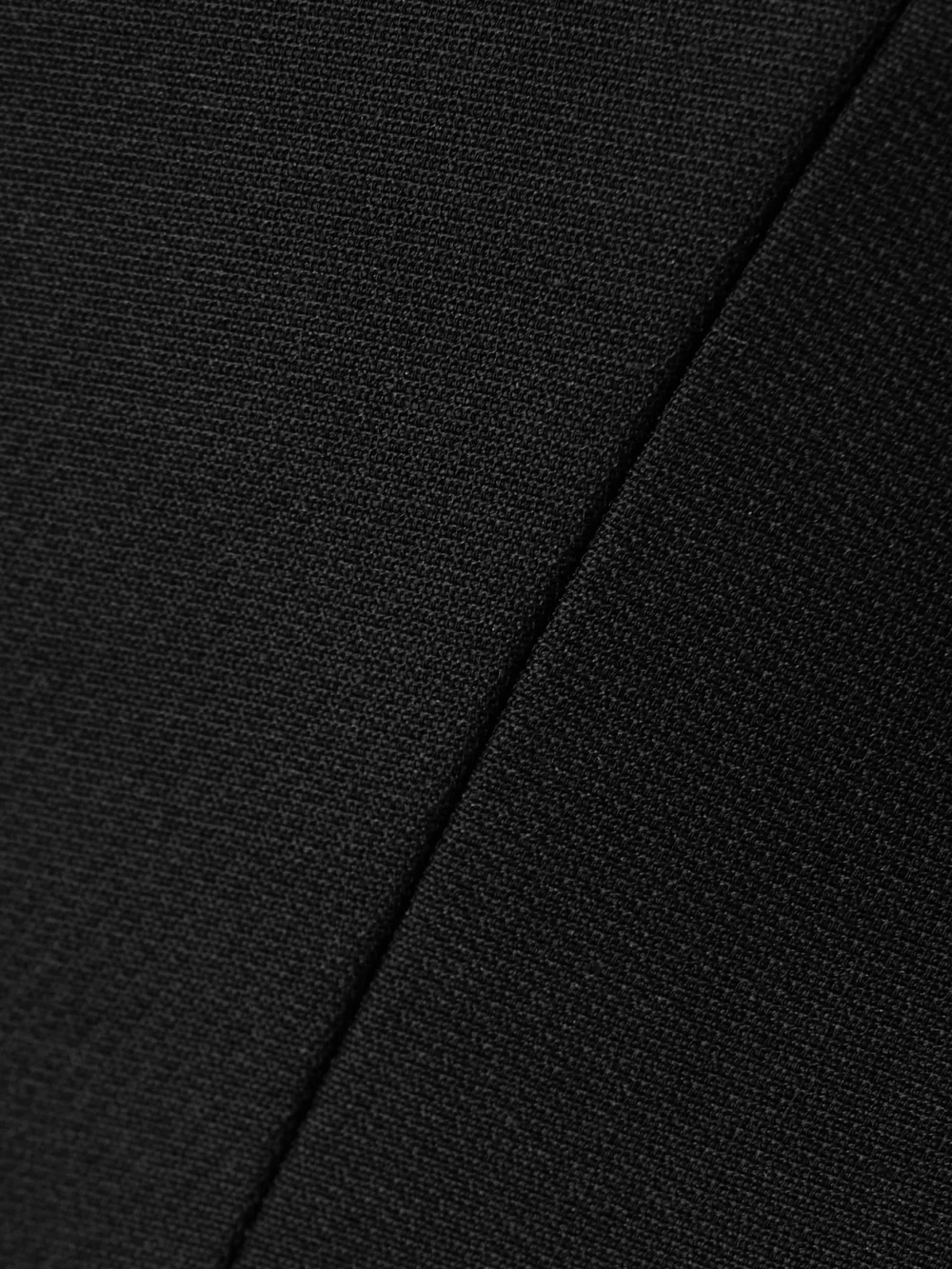 Close-up detail of the Salon 1884 Friuli Cropped Cotton and Silk-blend Top