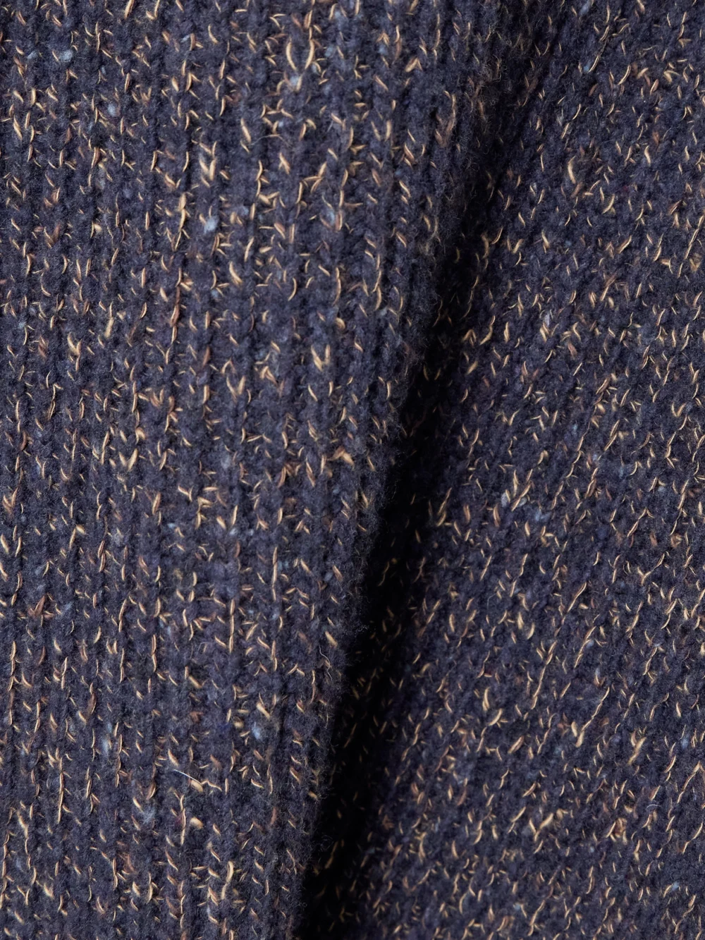Close-up detail of the Sanderlak Ribbed Wool-blend Sweater