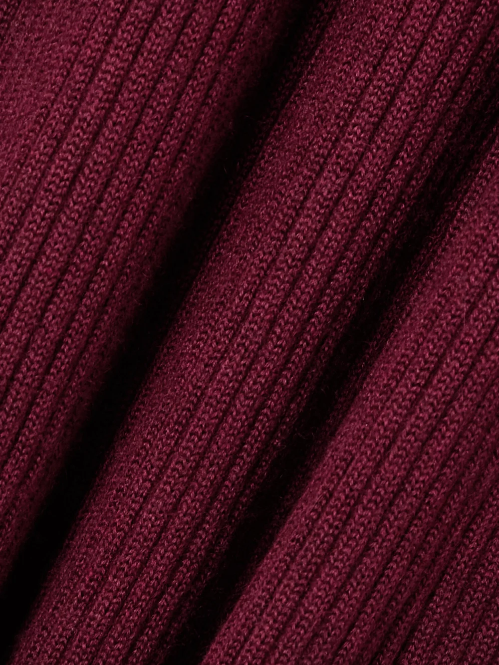 Close-up detail of the Sasuphi Ribbed-knit Cashmere and Silk-blend Midi Dress