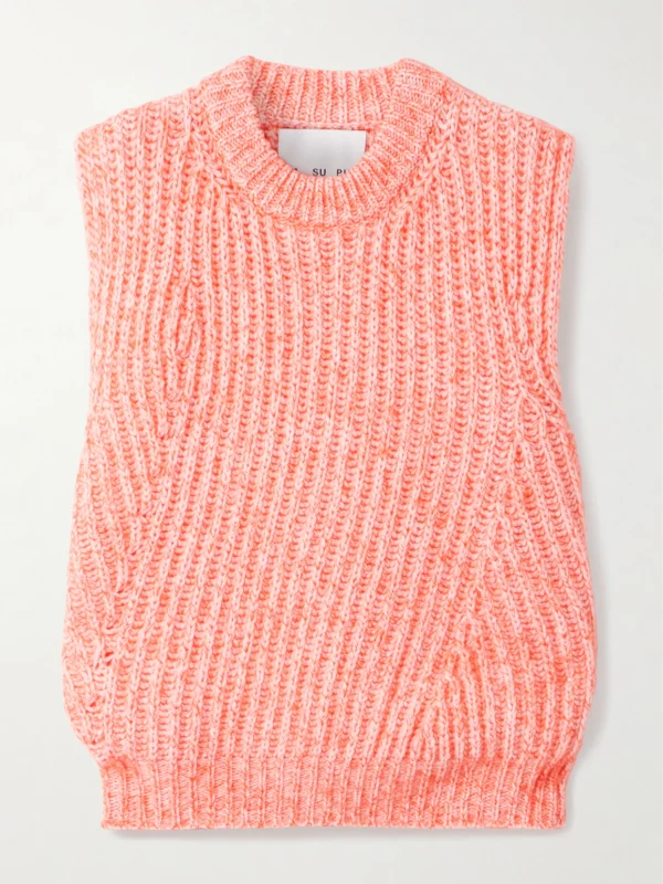 Sasuphi Ribbed Wool-blend Vest