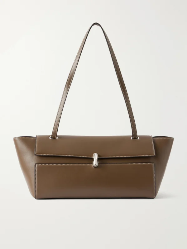 Savette Symmetry Trapeze Leather Shoulder Bag