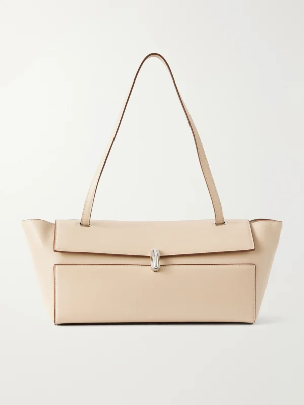 Savette Symmetry Trapeze Leather Shoulder Bag