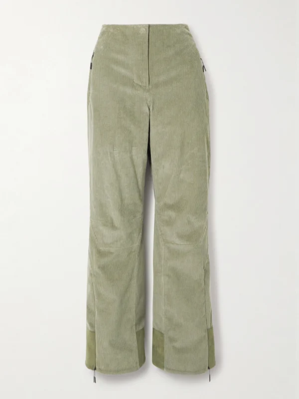 Sease Akuna Padded Corduroy Straight-leg Ski Pants