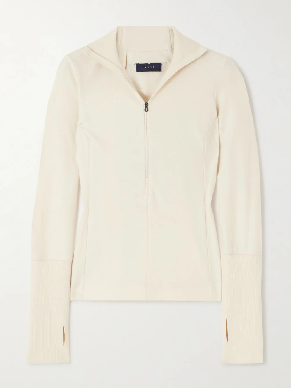 Sease Ariel Fleece Ski Top in white