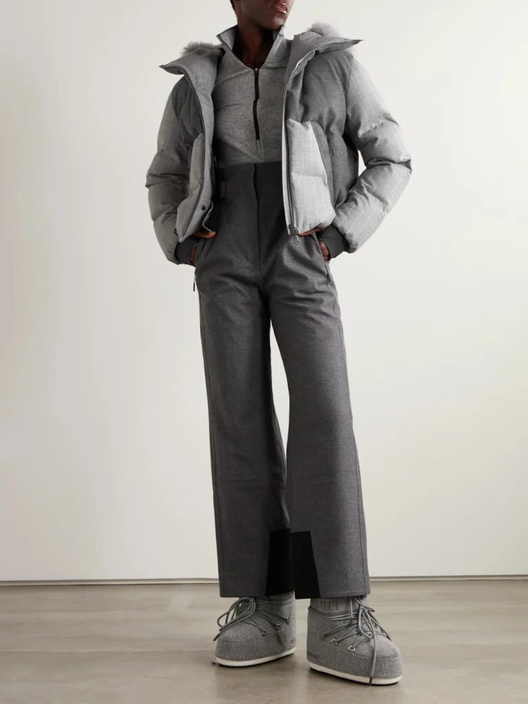 Sease Arlo Vampire 3.0 Hooded Quilted Striped Cashmere-blend Down Ski Jacket