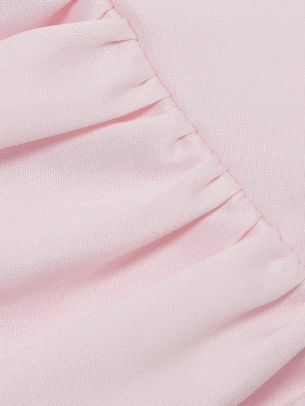 Close-up detail of the Self-Portrait Embellished Taffeta Mini Dress