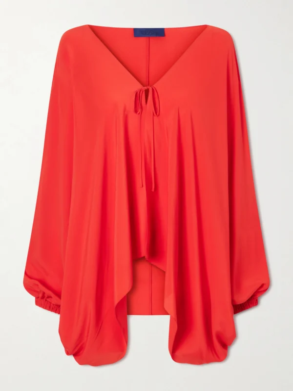 Sharon Wauchob Cul Silk-satin Jacket
