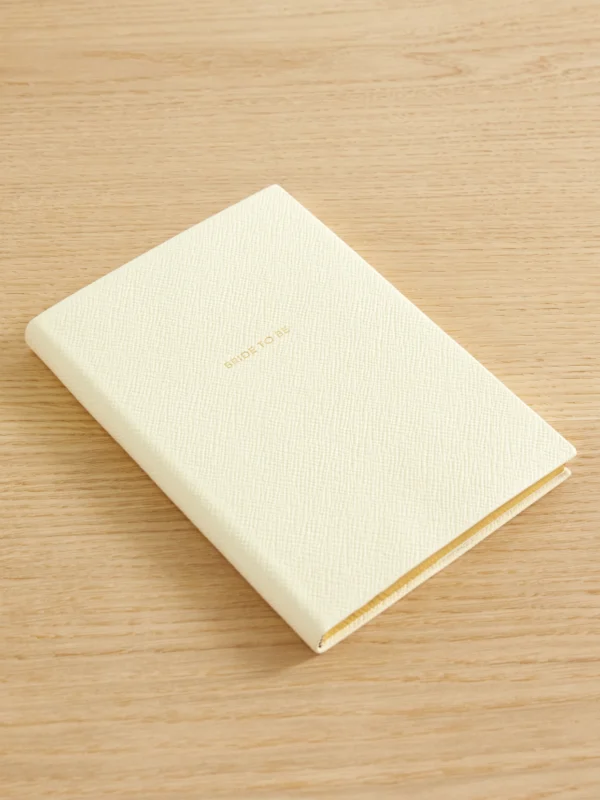 Smythson Bride to Be Soho Textured-leather Notebook
