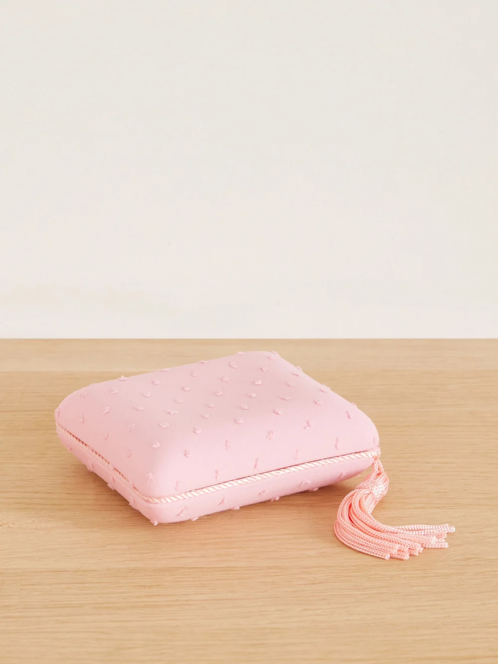 Sophie Bille Brahe Small Cotton Jewelry Box in pink