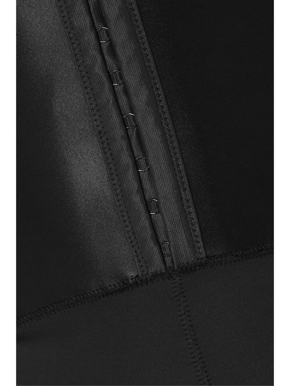 Close-up detail of the Spanx Under Sculpture High-rise Control Shorts