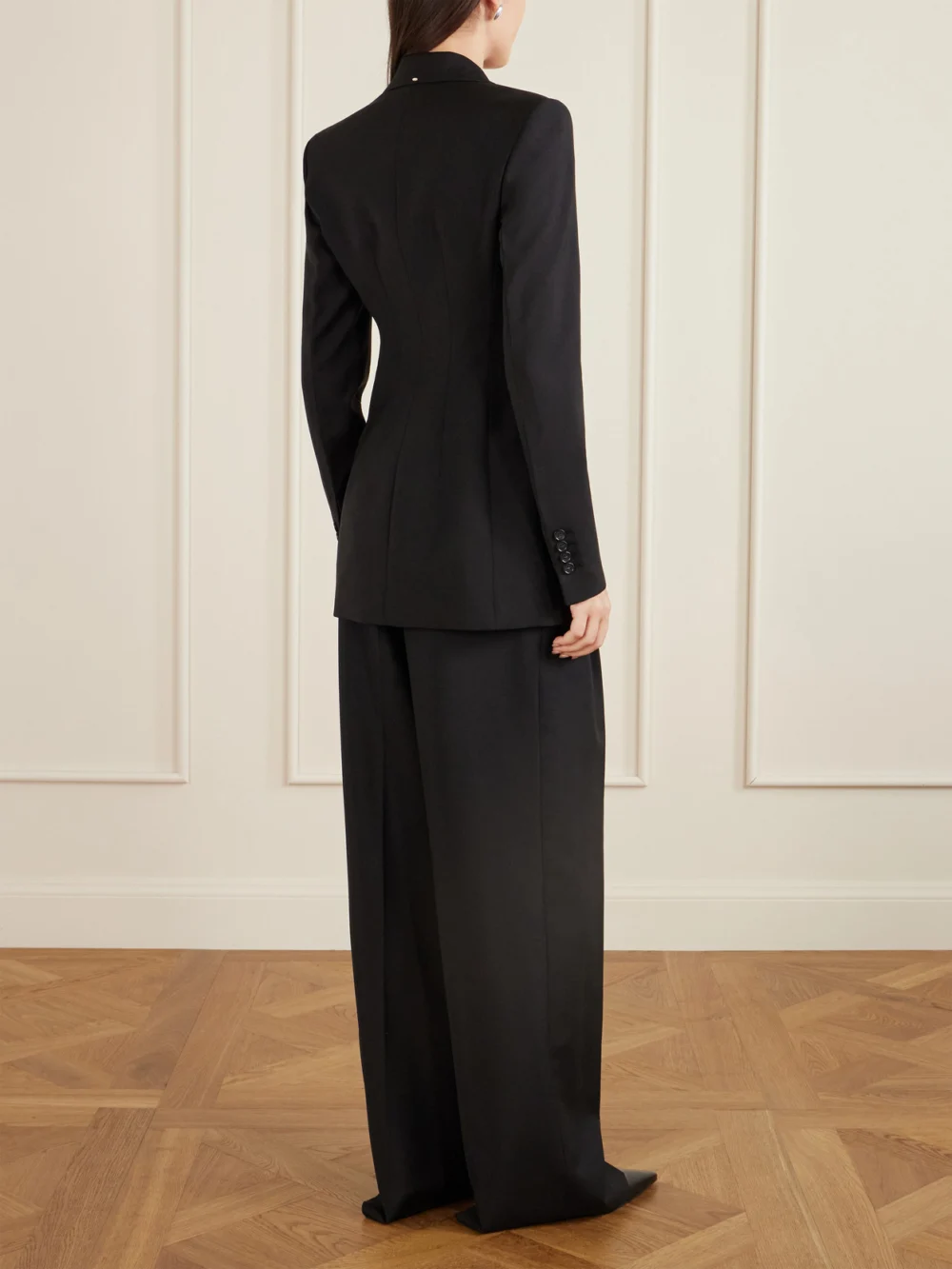 Back view of the Sportmax Spxfate Wool Blazer