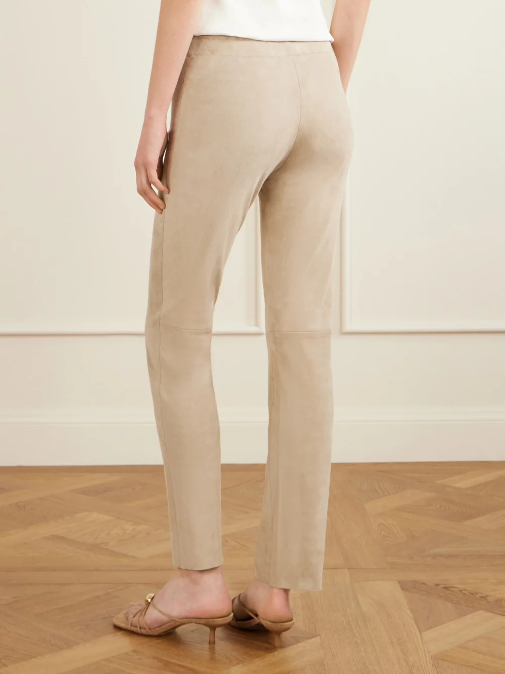 Back view of the Stouls Jacky Suede Leggings