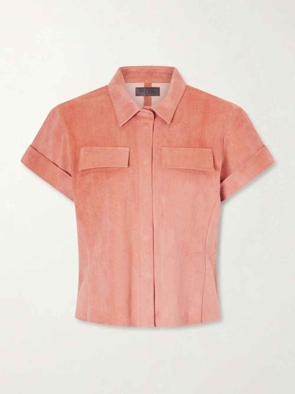 Stouls Miller Suede Shirt in pink