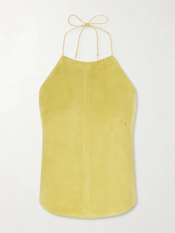 Stouls Rosie Suede Halterneck Top
