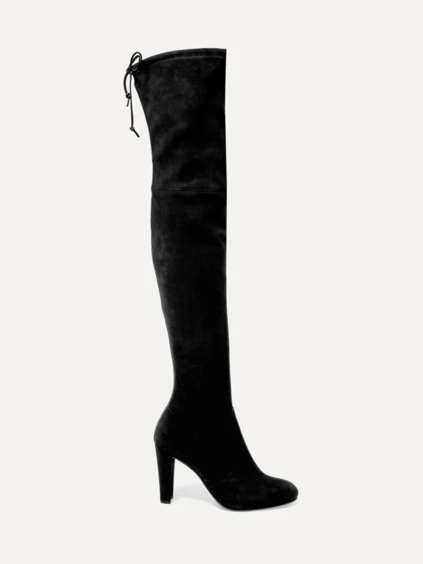 Stuart Weitzman Highland Stretch-suede Over-the-knee Boots