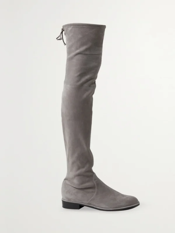 Stuart Weitzman Lowland Suede Over-the-knee Boots