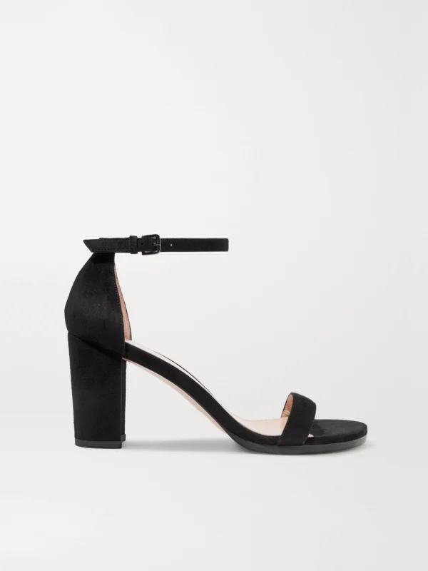 Stuart Weitzman Nearlynude Suede Sandals