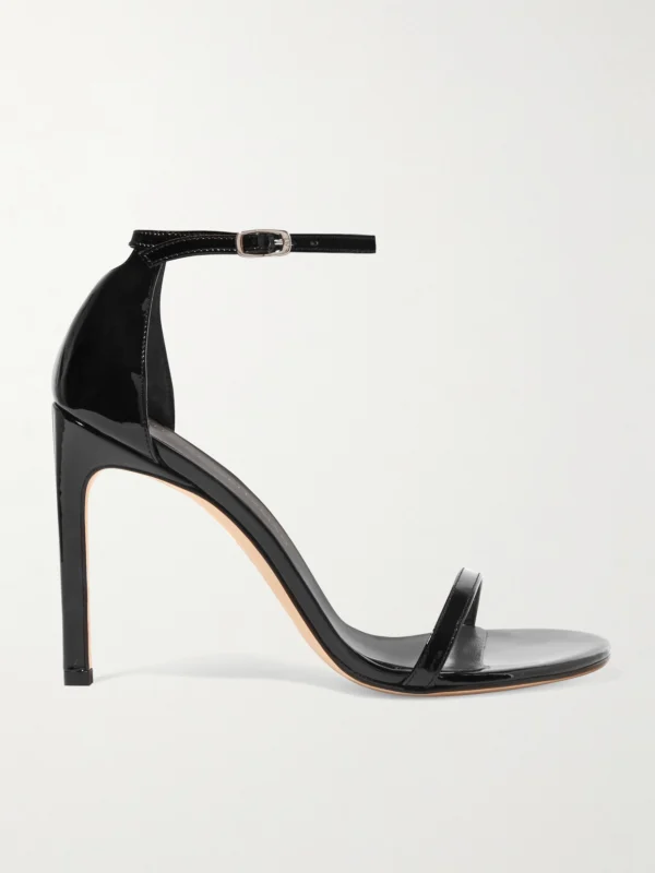 Stuart Weitzman Nudistsong Patent-leather Sandals