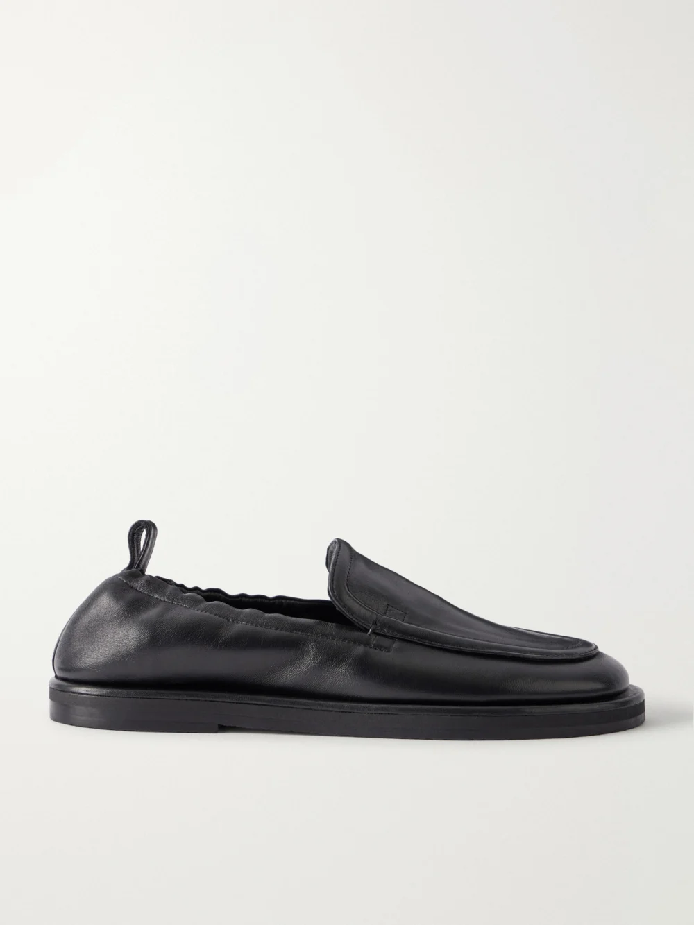 Studio Nicholson Donovan Leather Loafers in black