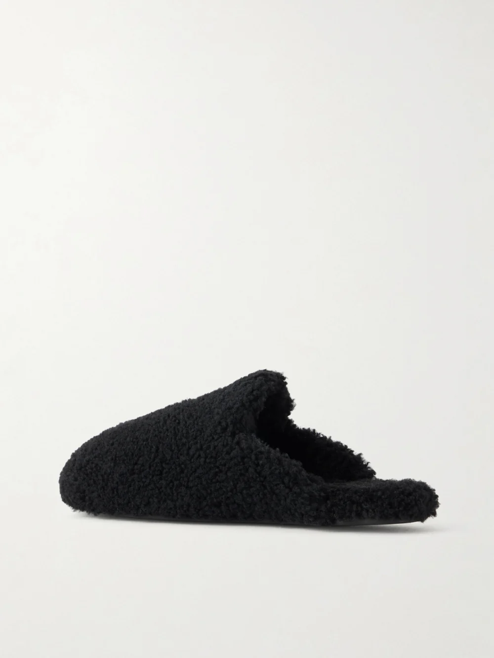 Back view of the Tekla Shearling Slippers